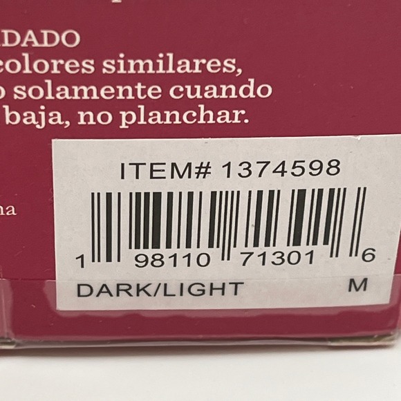 Carole Hochman Women's Seamless Brief 5-Pack Full Coverage, Black/Beige, Size M - Picture 6 of 8